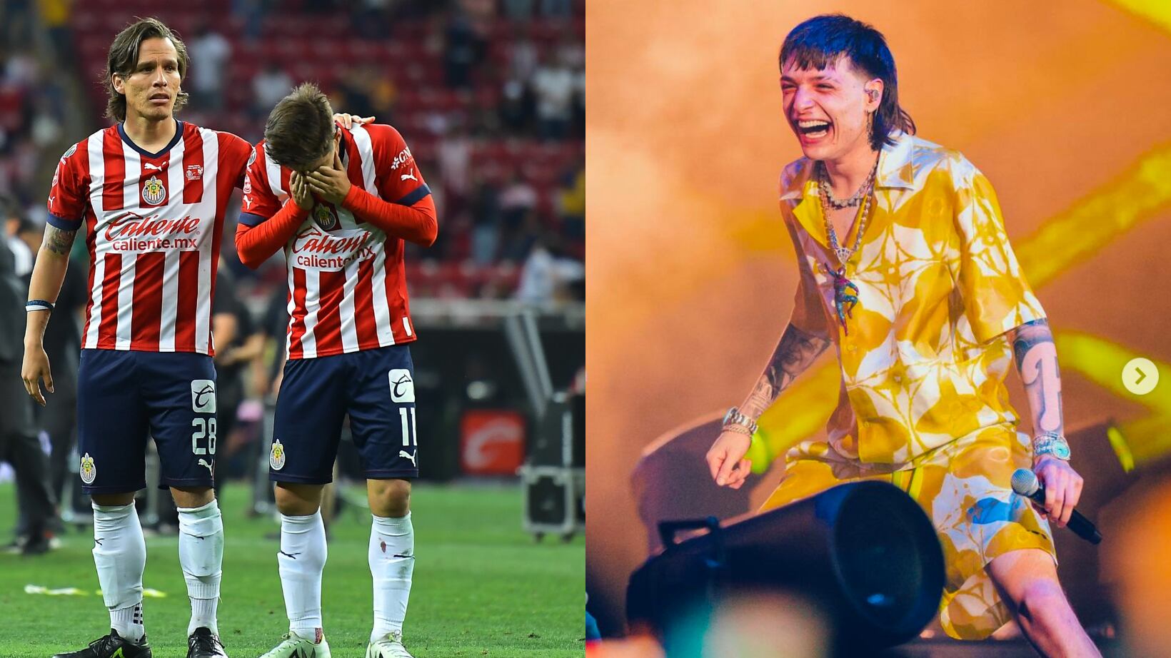 Peso Pluma se burló de Chivas por perder la final.