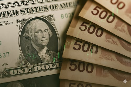 El peso abre la jornada con fuerza: dólar en $18.56 tras decisión de Banxico