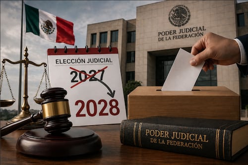 Elección judicial en México: Morena propone aplazarla a 2028 y cambiar requisitos