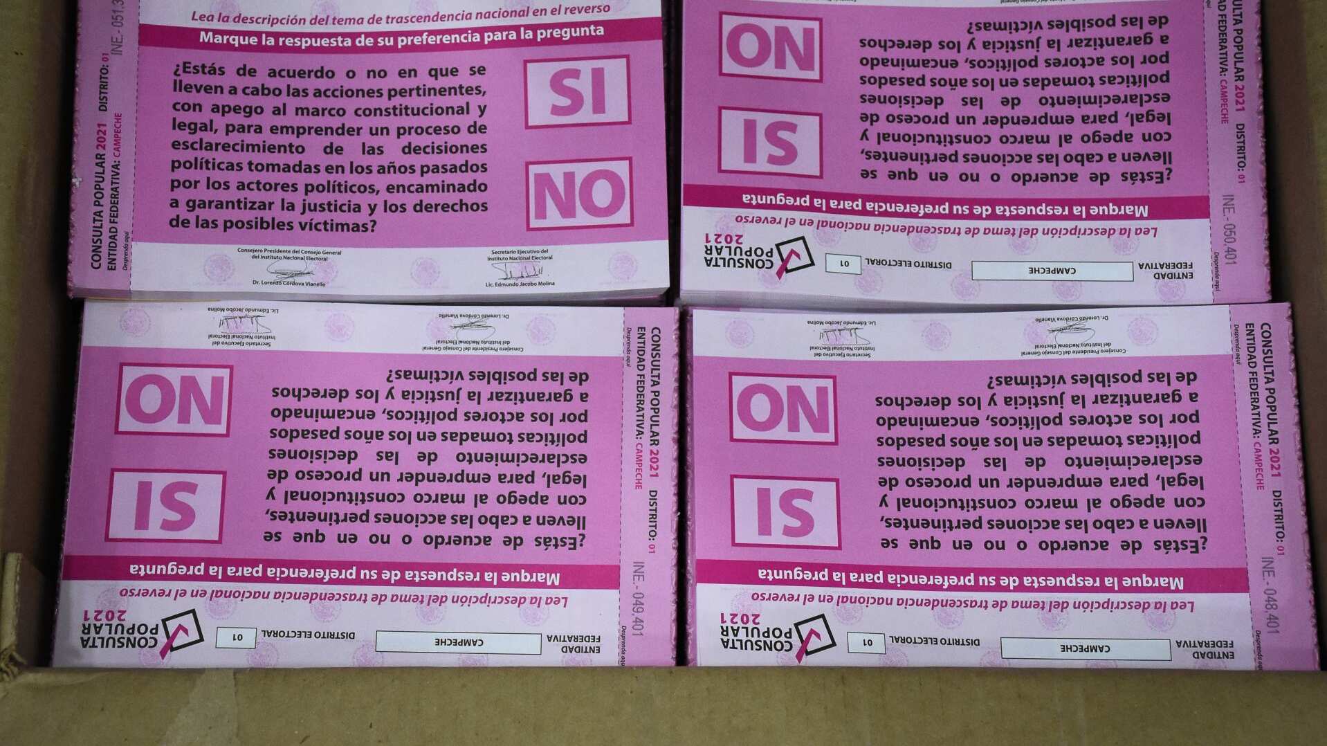 Consulta popular juicio ex presidentes