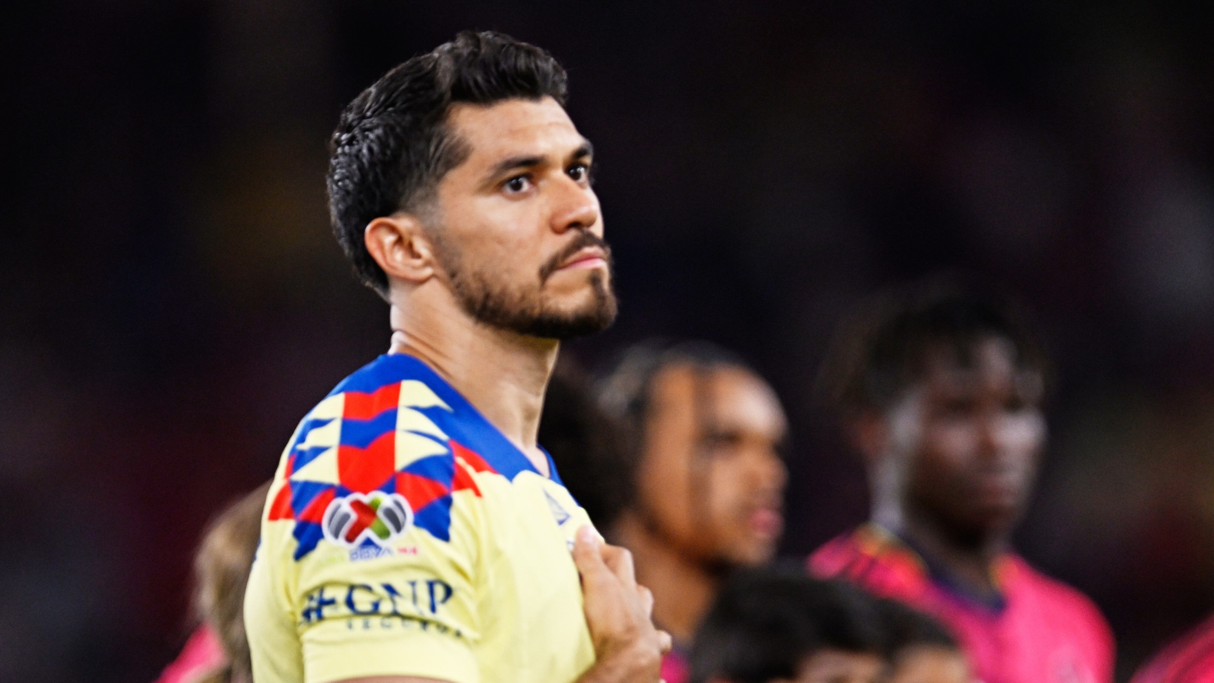 Henry Martín es baja del América por lesión.