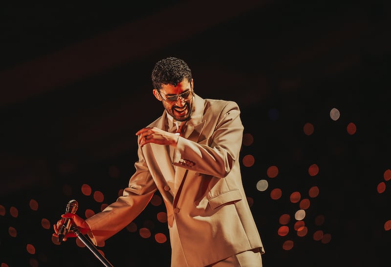 El artista puertorriqueño se presentó en República Dominicana.