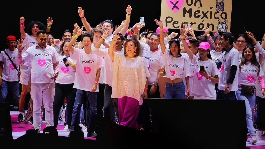 Xóchitl-Gálvez-precampaña-arena-cdmx-pri-pan-prd-elecciones