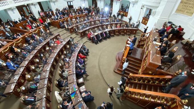 Instalación de la Segunda Legislatura en el Congreso de la CDMX.