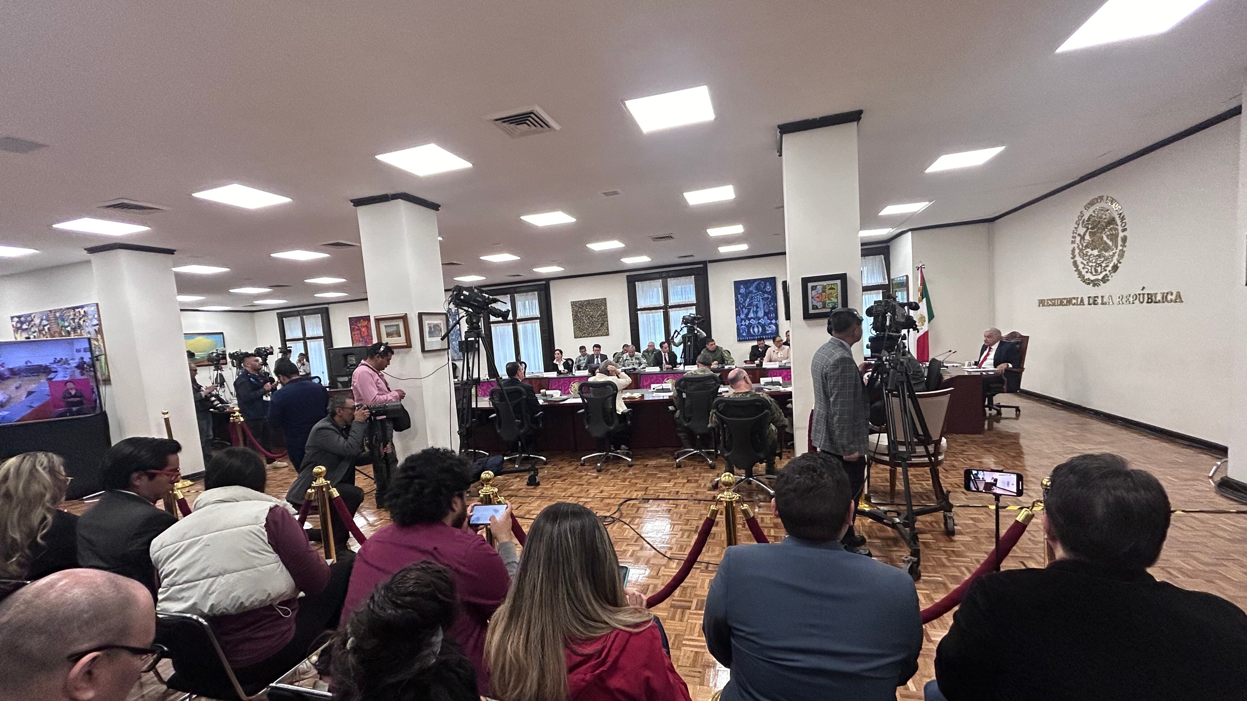 Crónica AMLO Seguridad