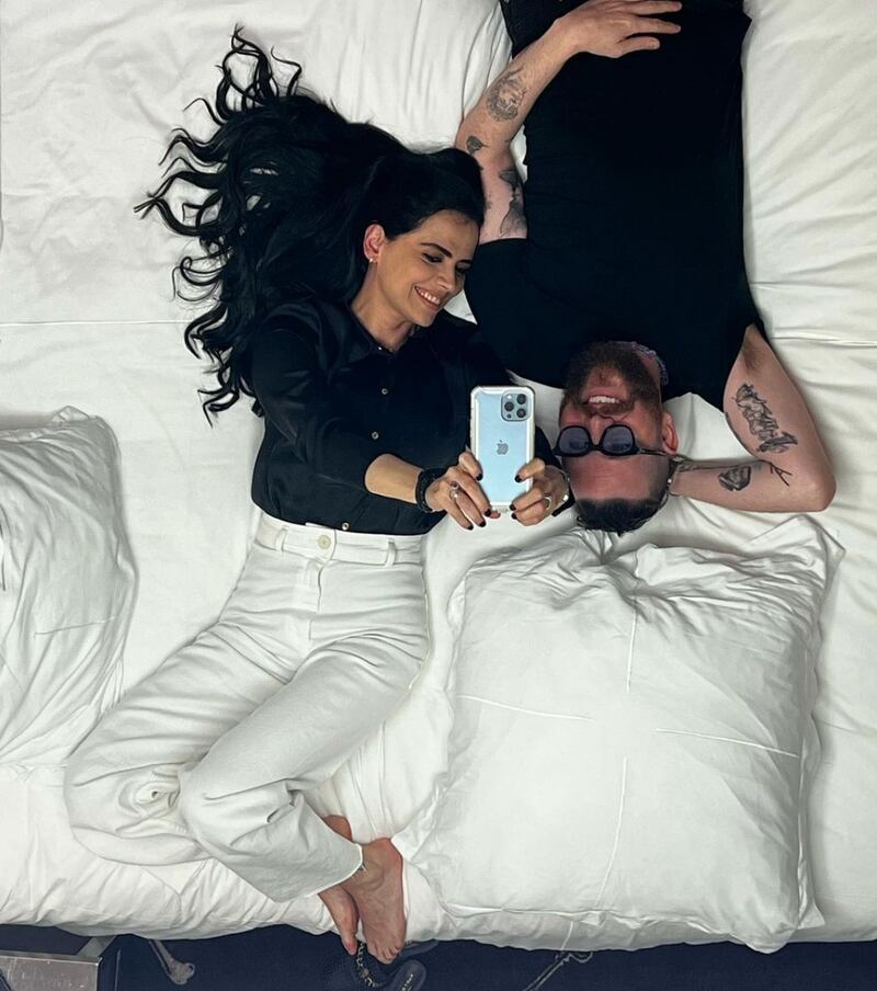 Anyha Ruiz y Daniel Habif. / Foto: Instagram.