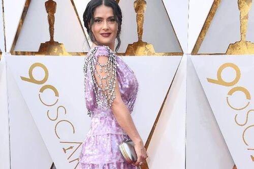 Los mejores memes del vestido de Salma Hayek