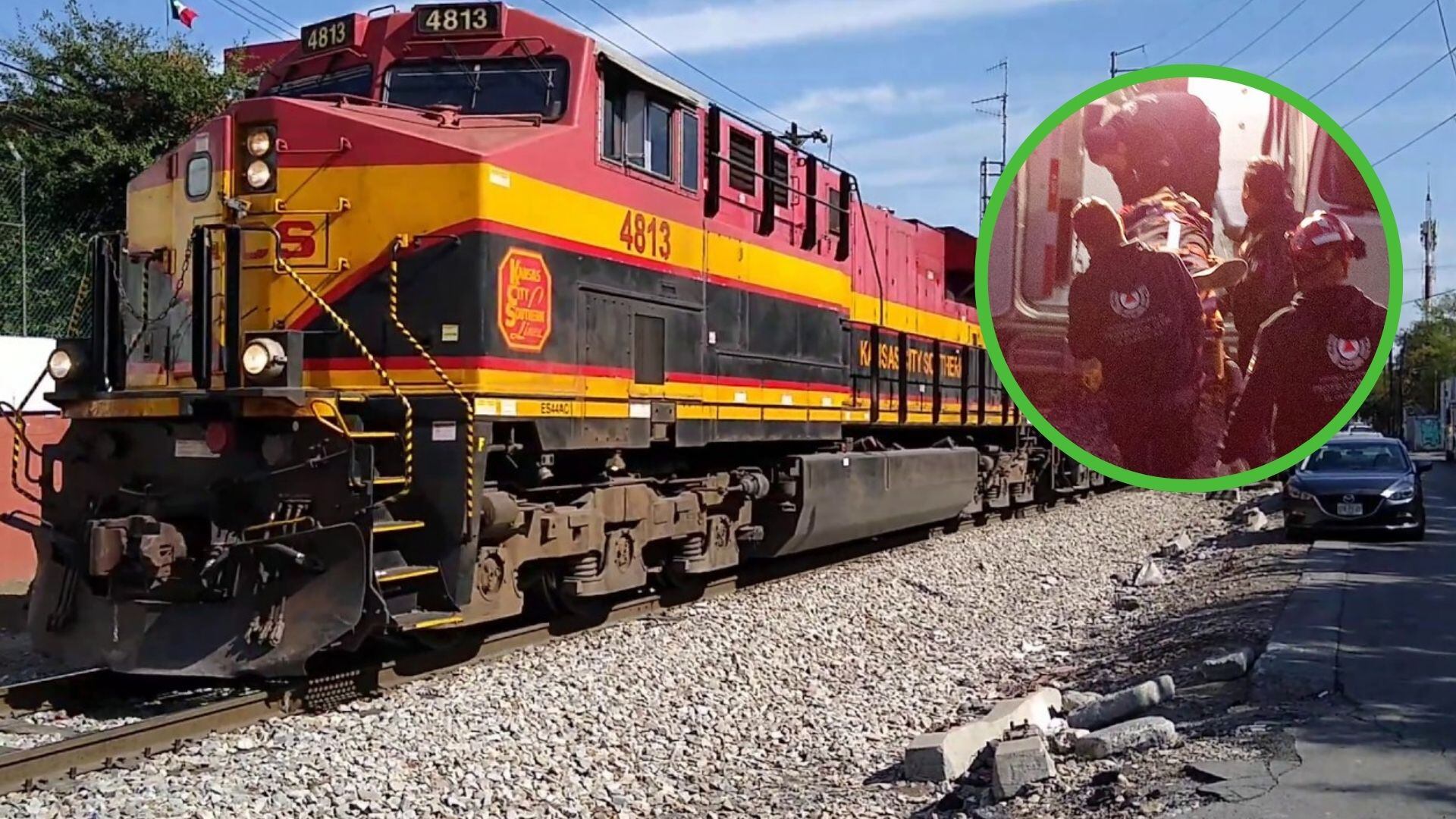 El incidente ocurrió aproximadamente a 33 kilómetros al norte de Monterrey, Nuevo León.