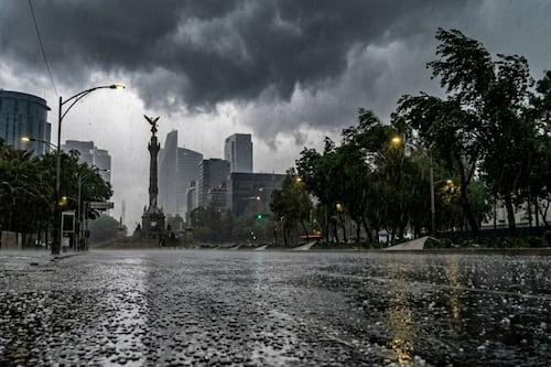 Activan alerta por lluvias intensas en CDMX: prevén caída de granizo y fuertes vientos
