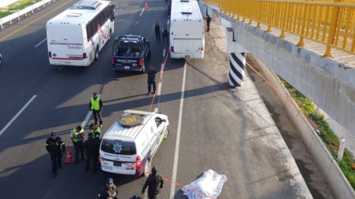 Asesinan a chofer de Tizayuca en la México-Pachuca; suspenden servicio de transporte público.