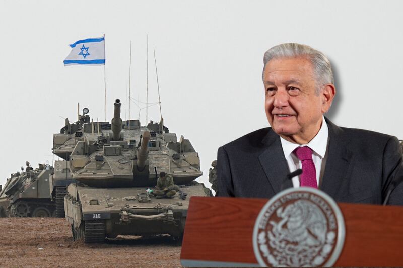 El presidente afirmó que la Sedena rescatará a mexicanos varados en el país del Medio Oriente