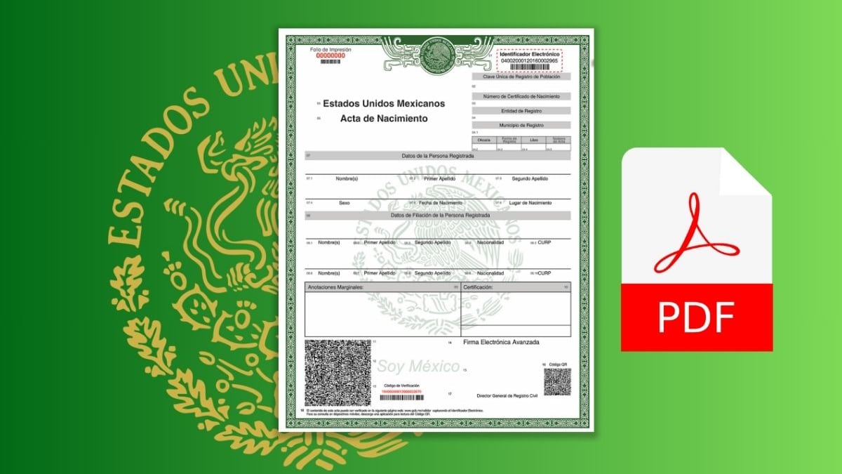 ¿Cómo sacar el acta de nacimiento certificada por internet?