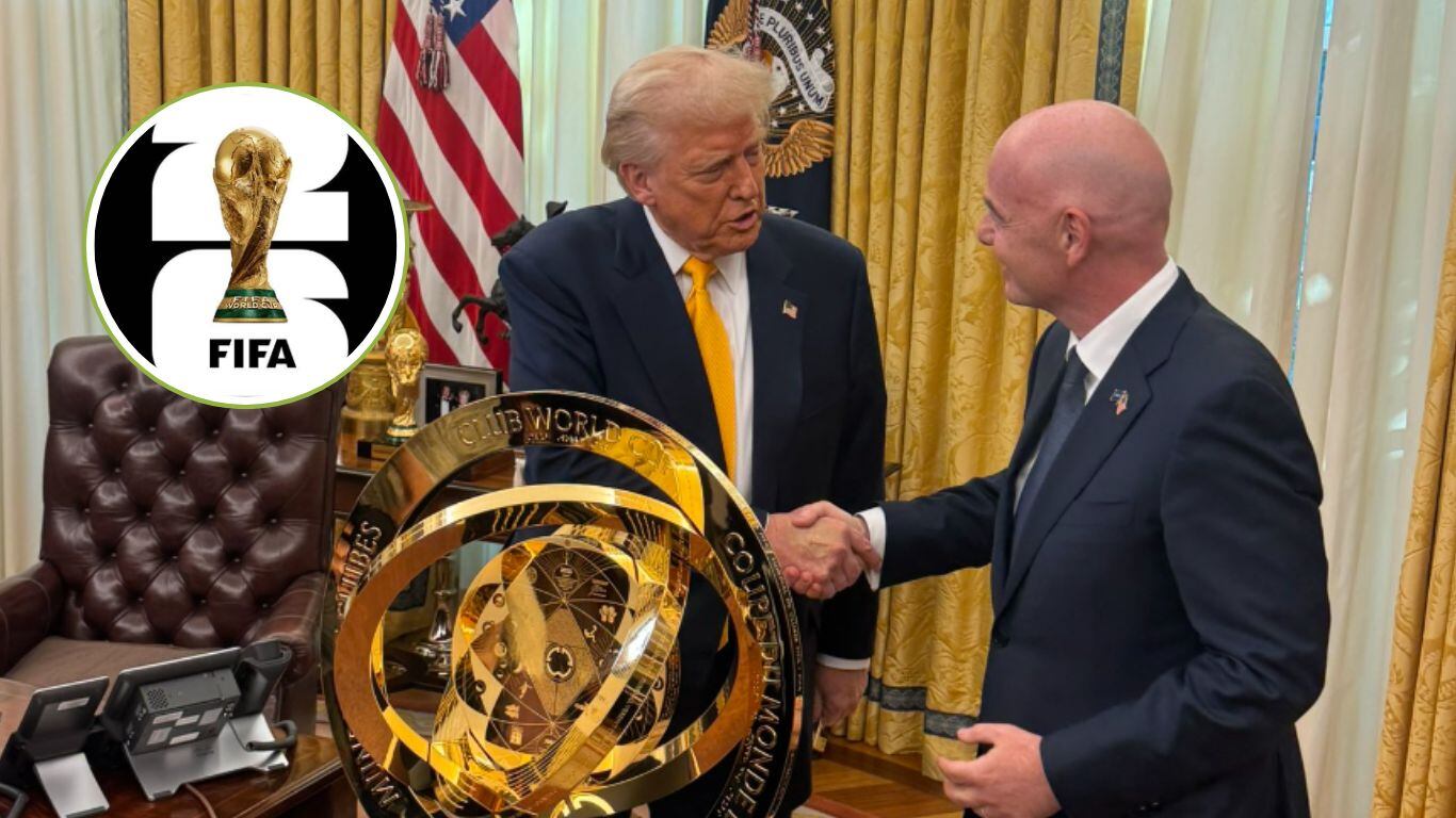 Donald Trump y Gianni Infantino