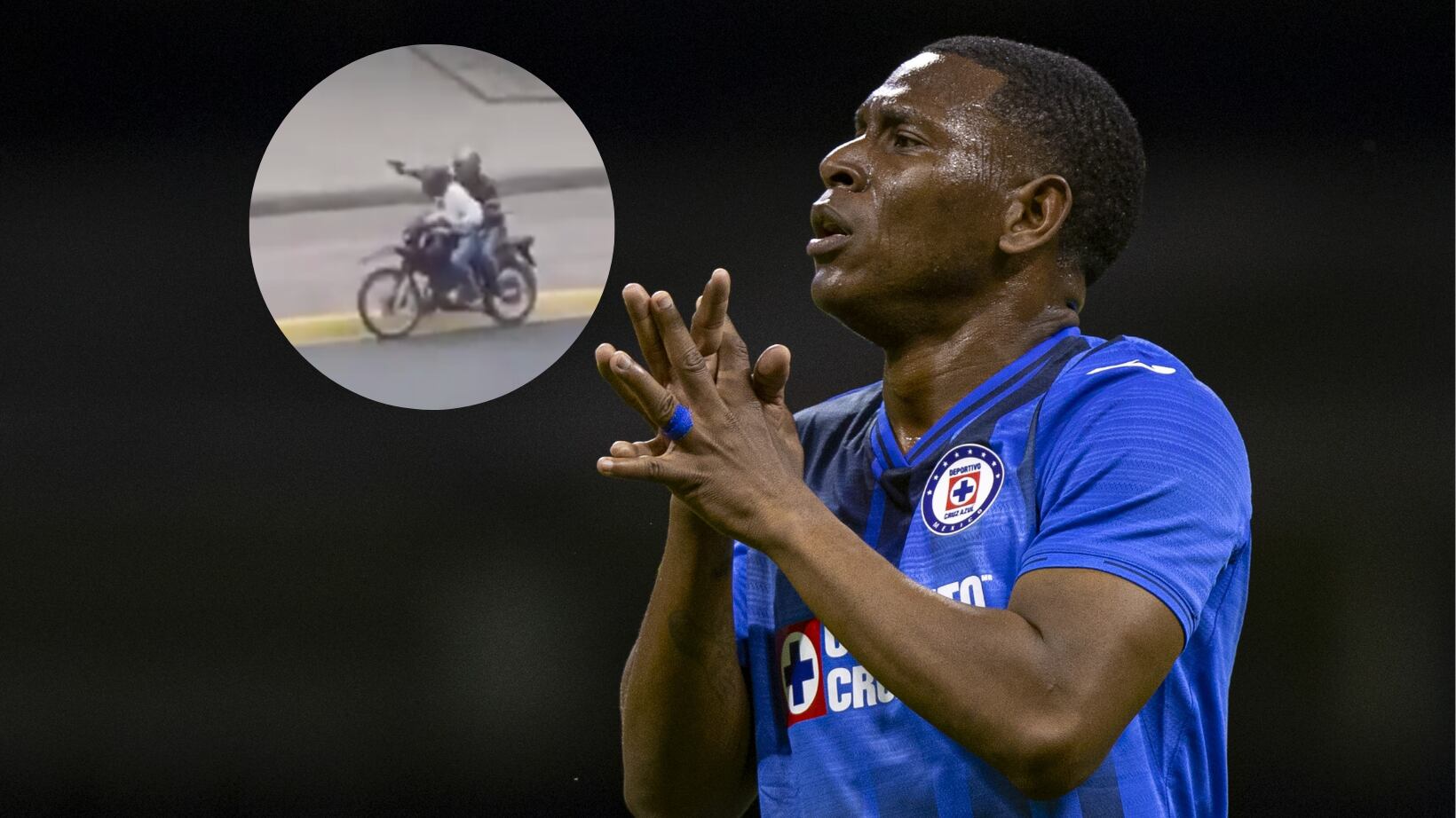 Bryan Angulo sufrió un atentado.