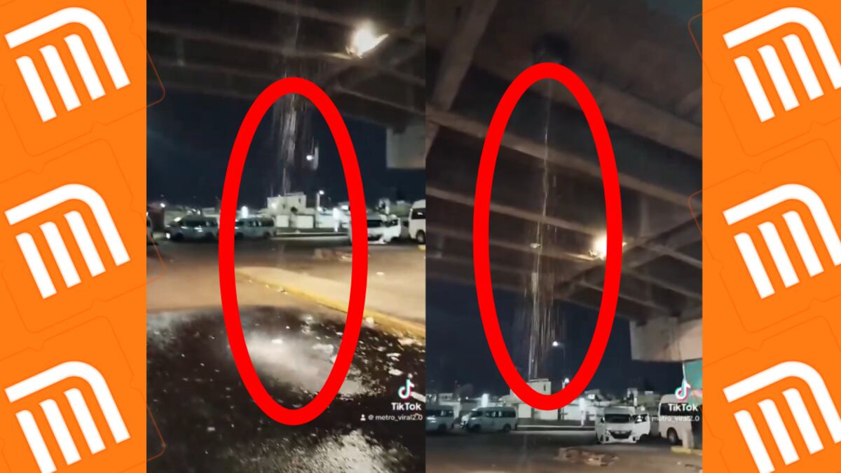 agua-cae-de-estación-Pantitlán-Metro-cdmx