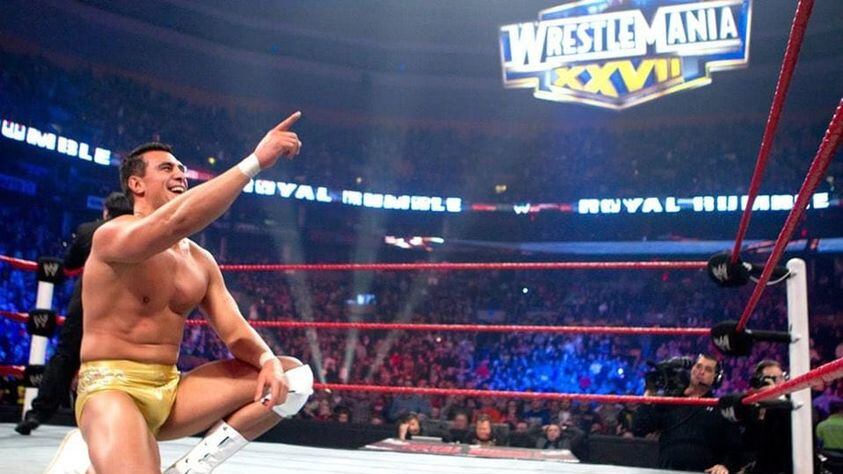 Alberto del Río fue a Wrestlemania 27 como retador I WWE