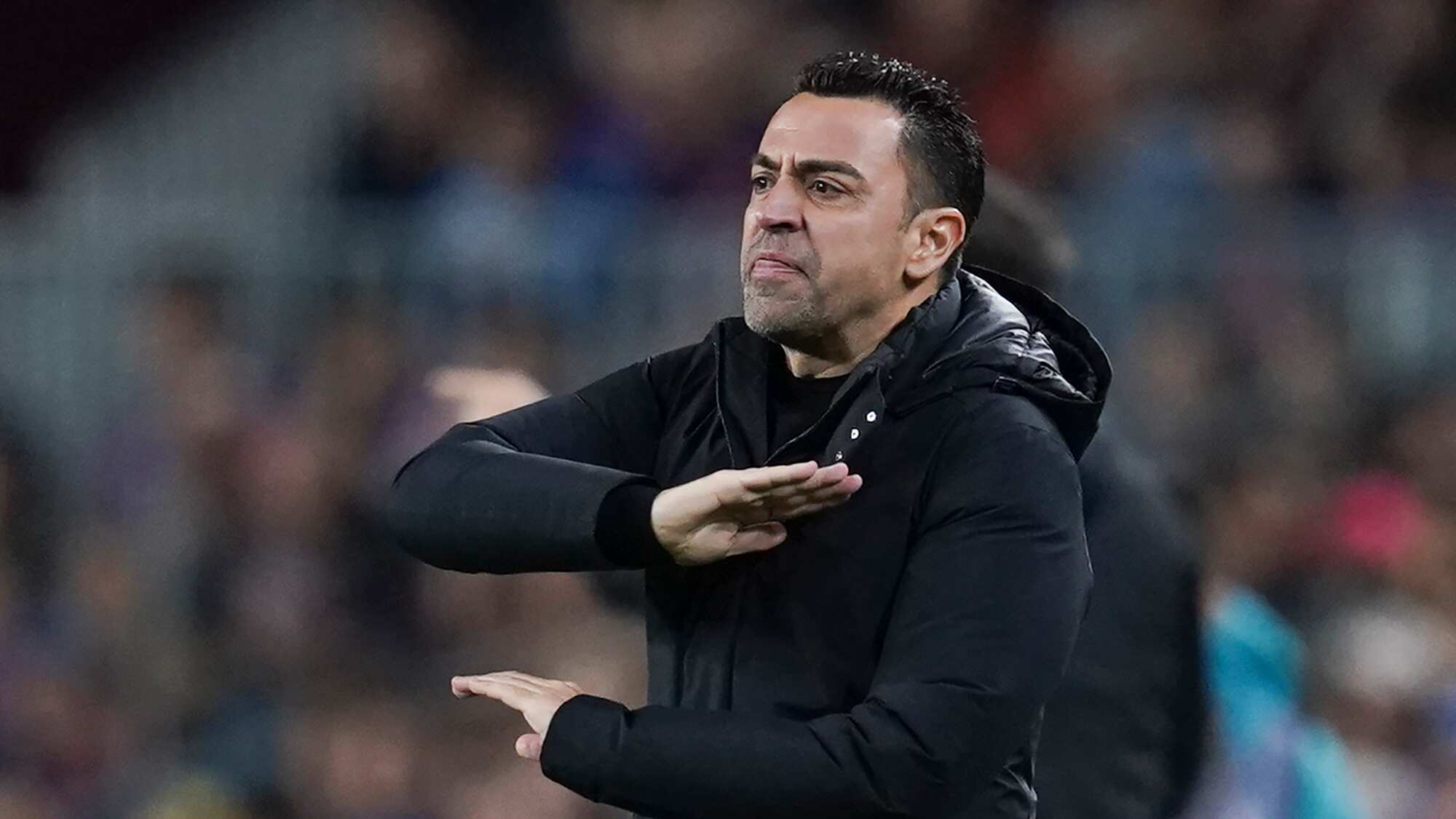 técnico del Barcelona Xavi Hernández