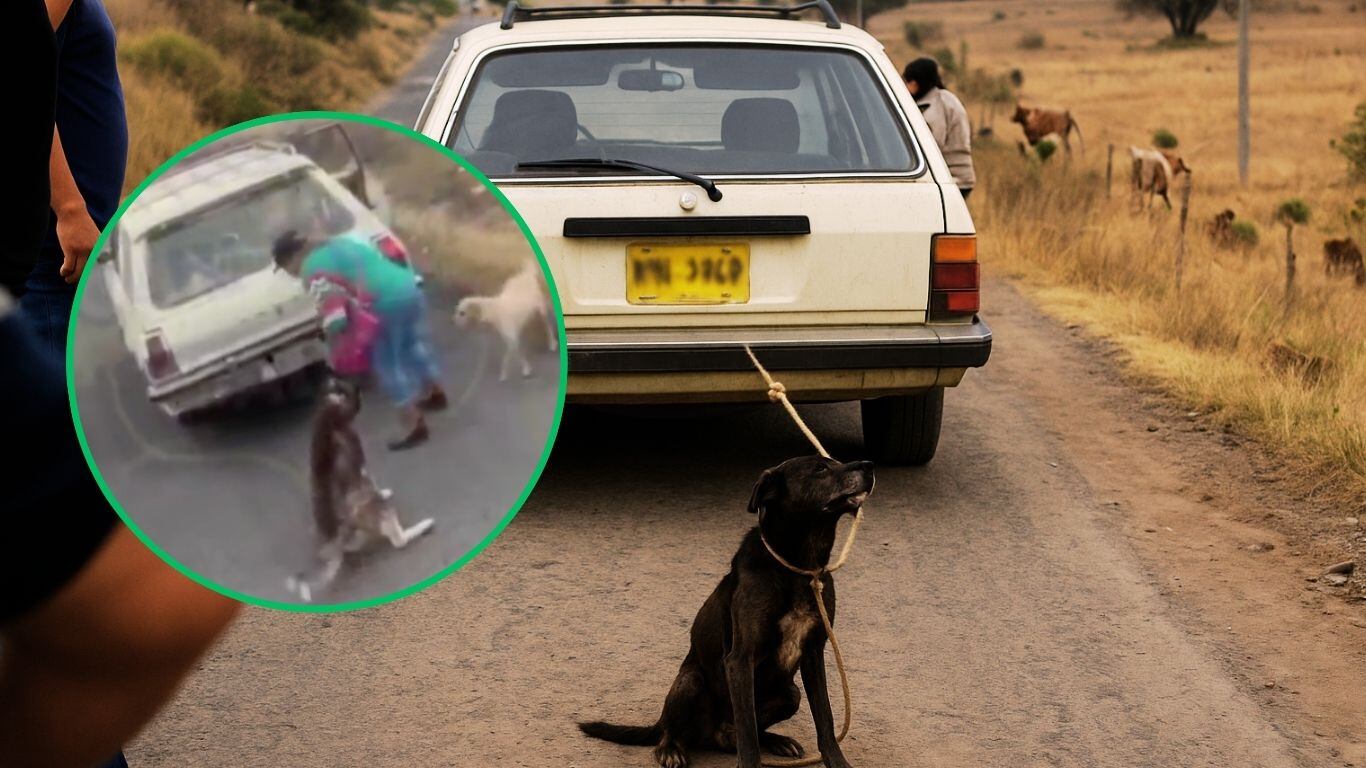 Perrito maltratado en Hidalgo