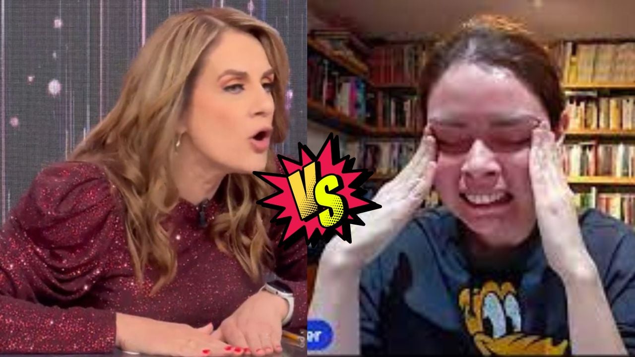 La periodista criticó las fachas de la grafóloga