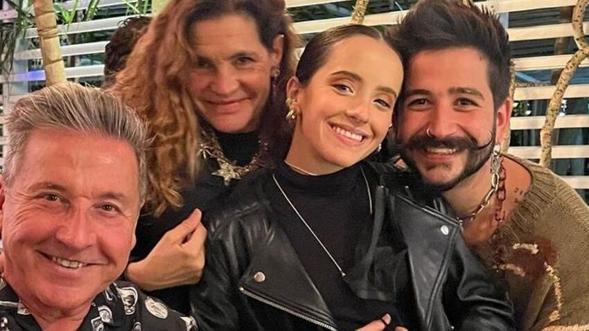 Ricardo Montaner y su familia