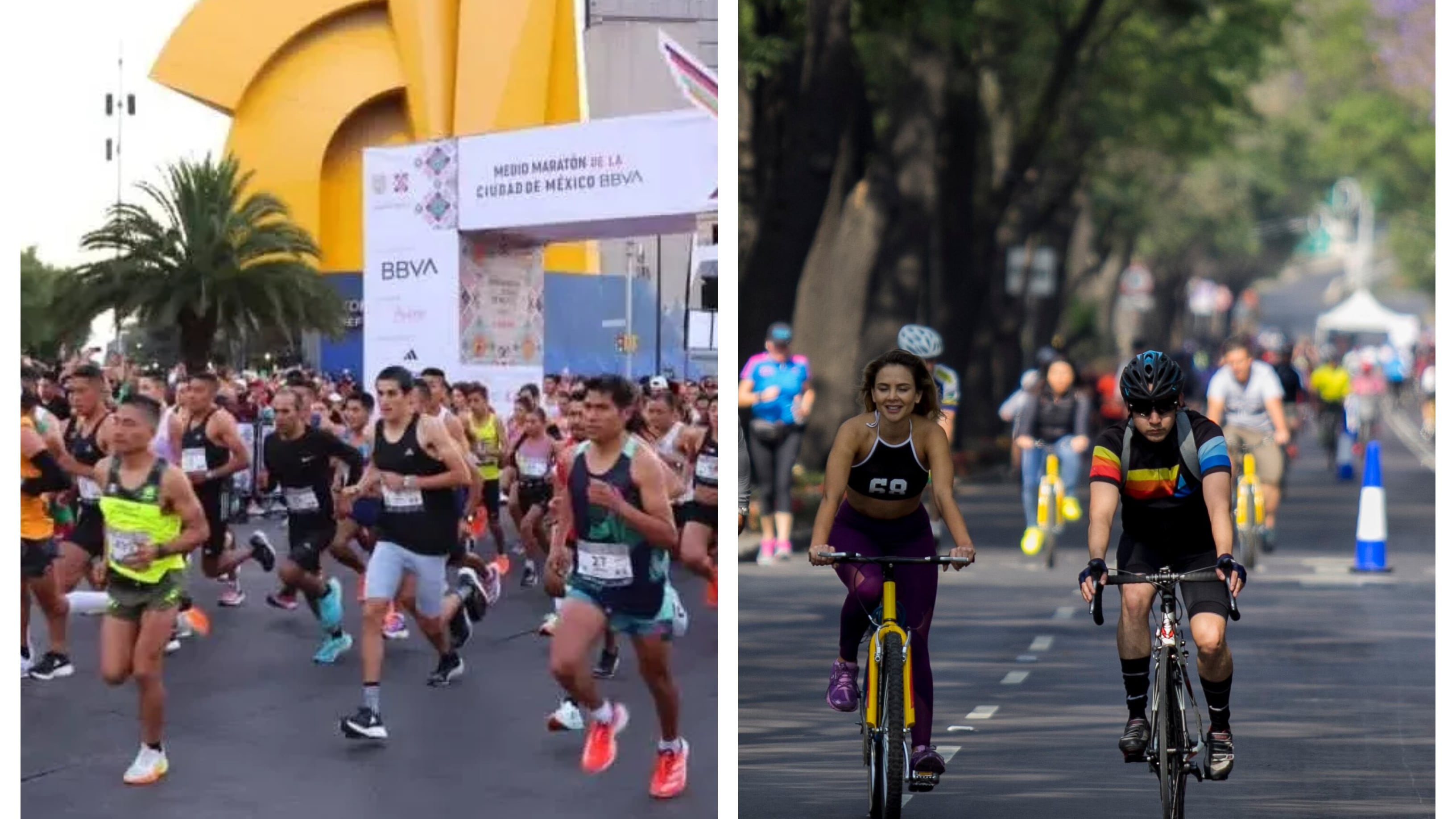 Medio Maratón y muévete en bici