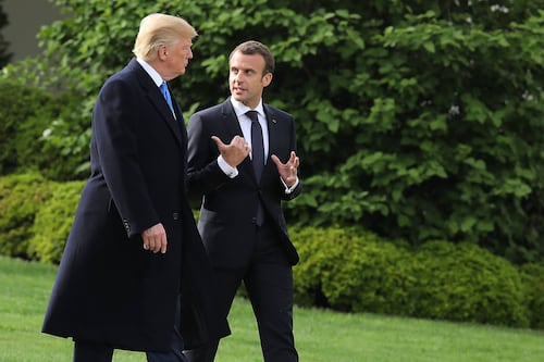 ¿Puede Macron ser factor de influencia sobre Trump?