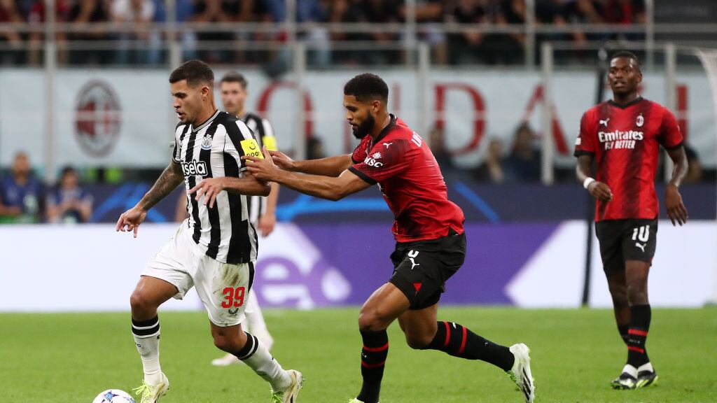 Milan vs. Newcastle.