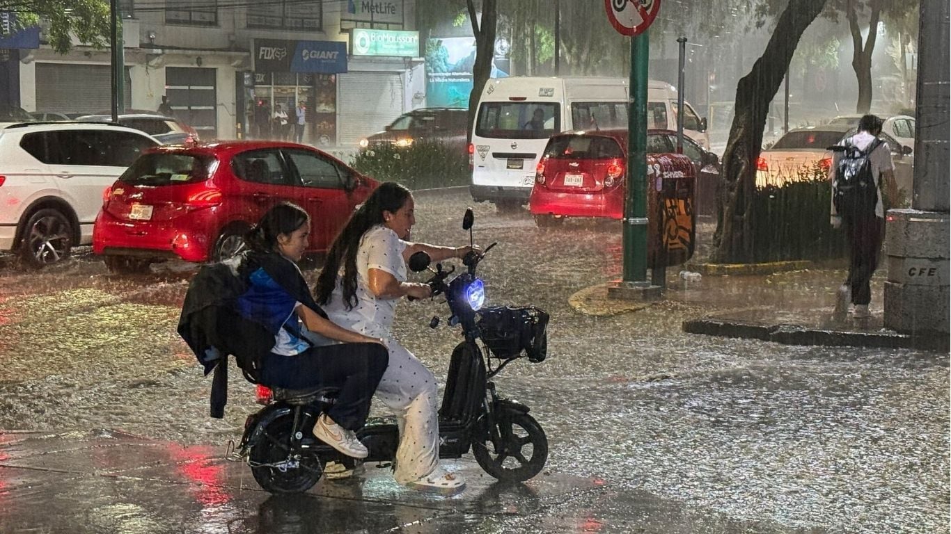 Lluvias en la CDMX