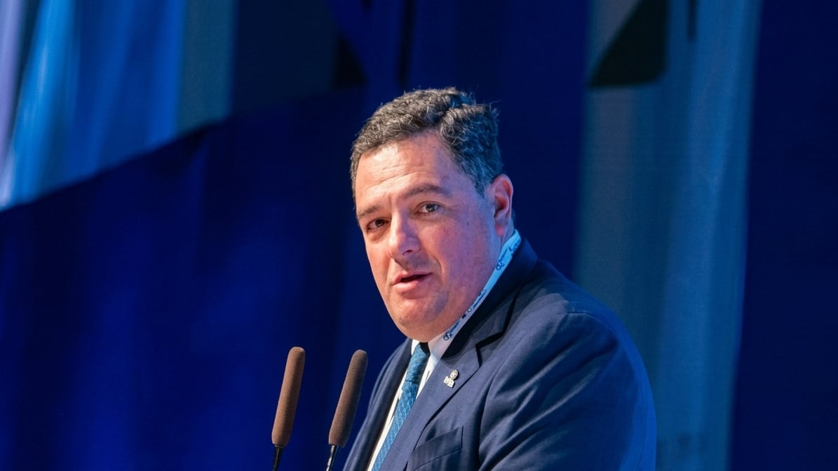 Jorge Santos Reyna, presidente de Caintra Nuevo León.