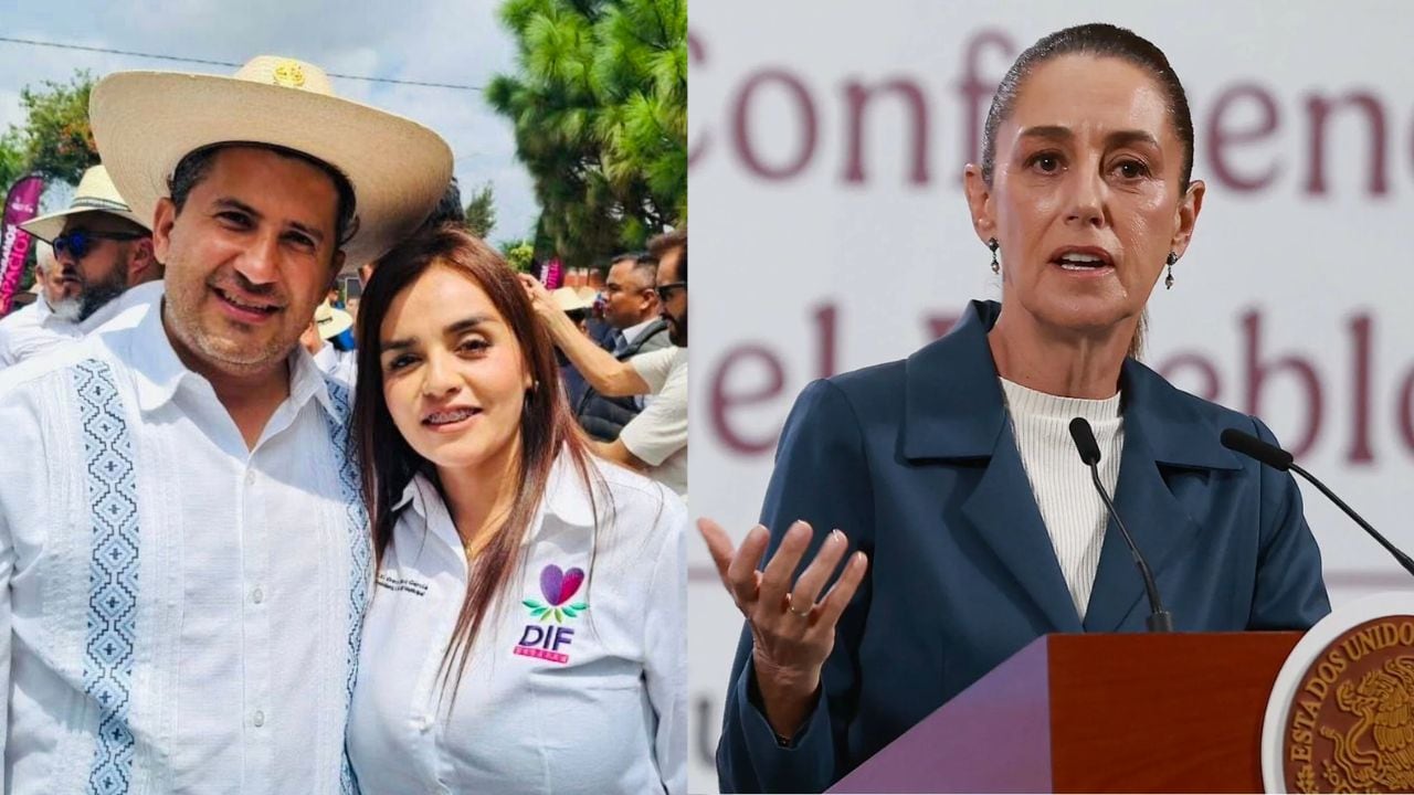 Grecia Quiroz y Claudia Sheinbaum