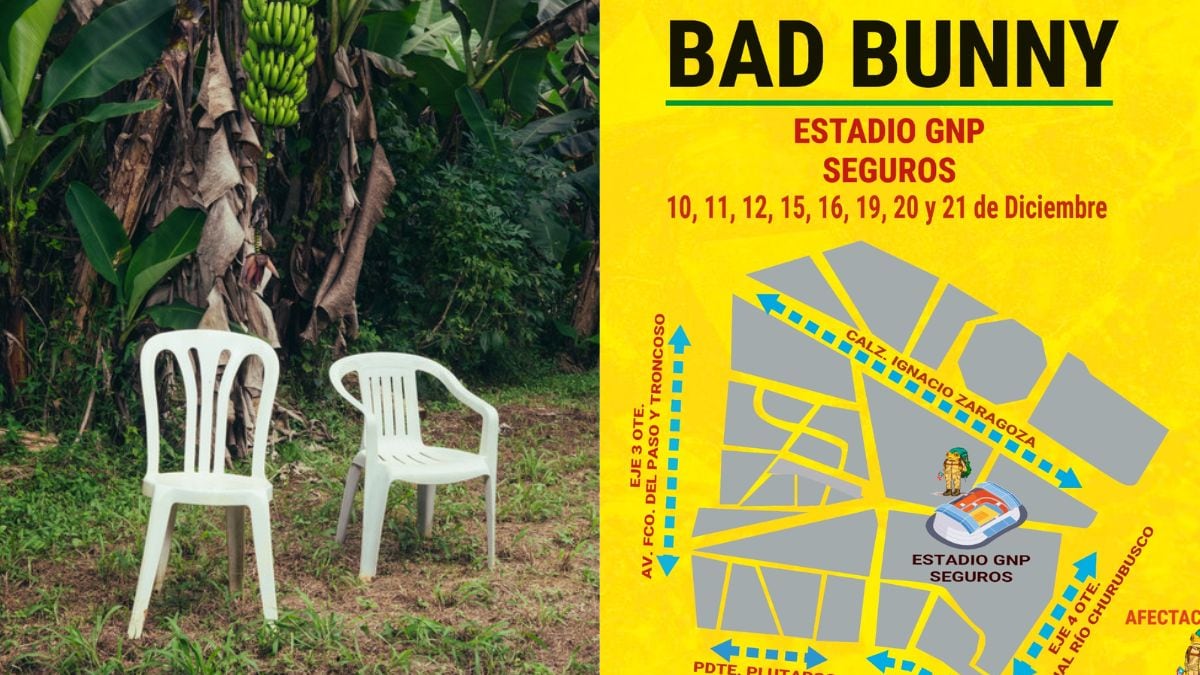 Bad Bunny en el Estadio GNP Seguros: alternativas viales por conciertos del 10 al 21 de diciembre en CDMX