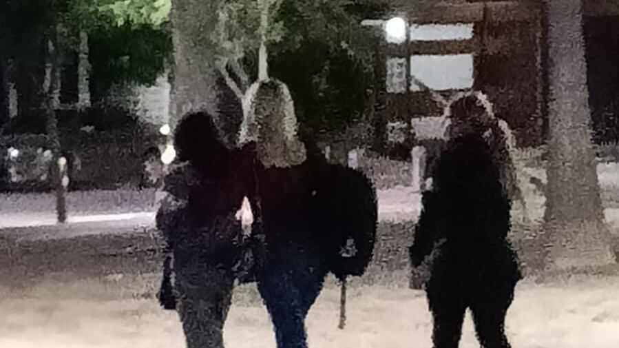 Antes de ser entregado a sus padres se le practicó un examen médico.