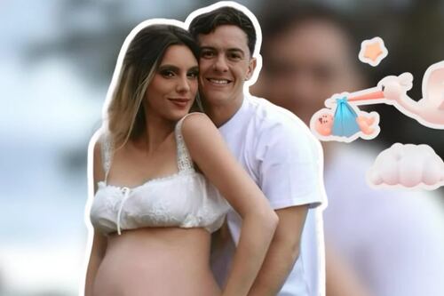 Lele Pons y Guaynaa revelan el sexo de su bebé en emotiva fiesta con celebridades