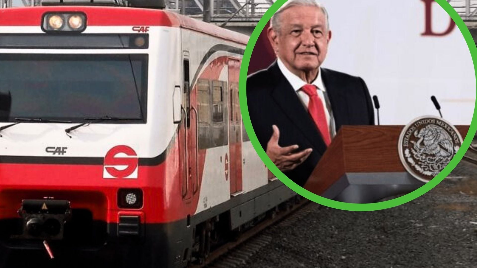 La gobernadora Delfina Gómez afirmó que este tren proporcionará a la población un servicio de transporte seguro y rápido.