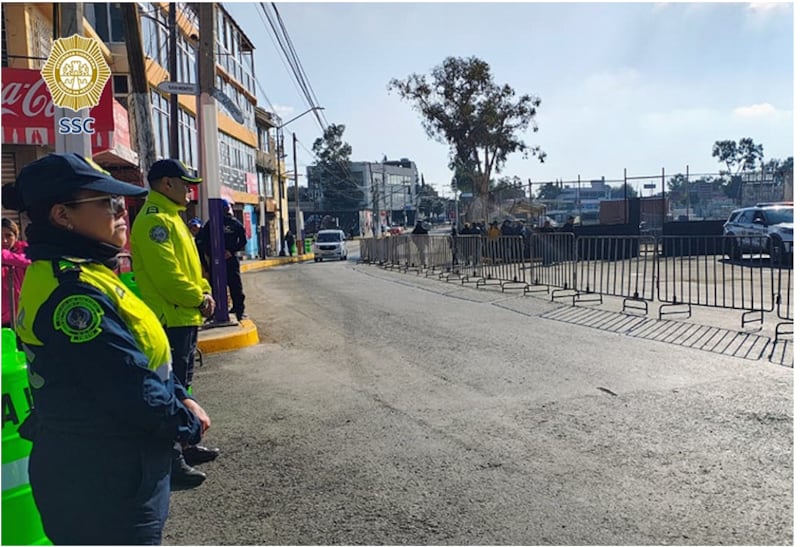 Estadio Azteca dispositivo de seguridad