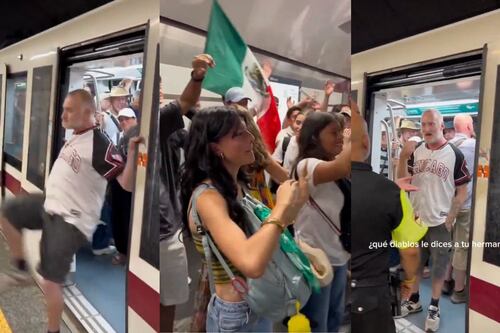 Italiano agrede a grupo de turistas mexicanos en Metro y esto sucedió