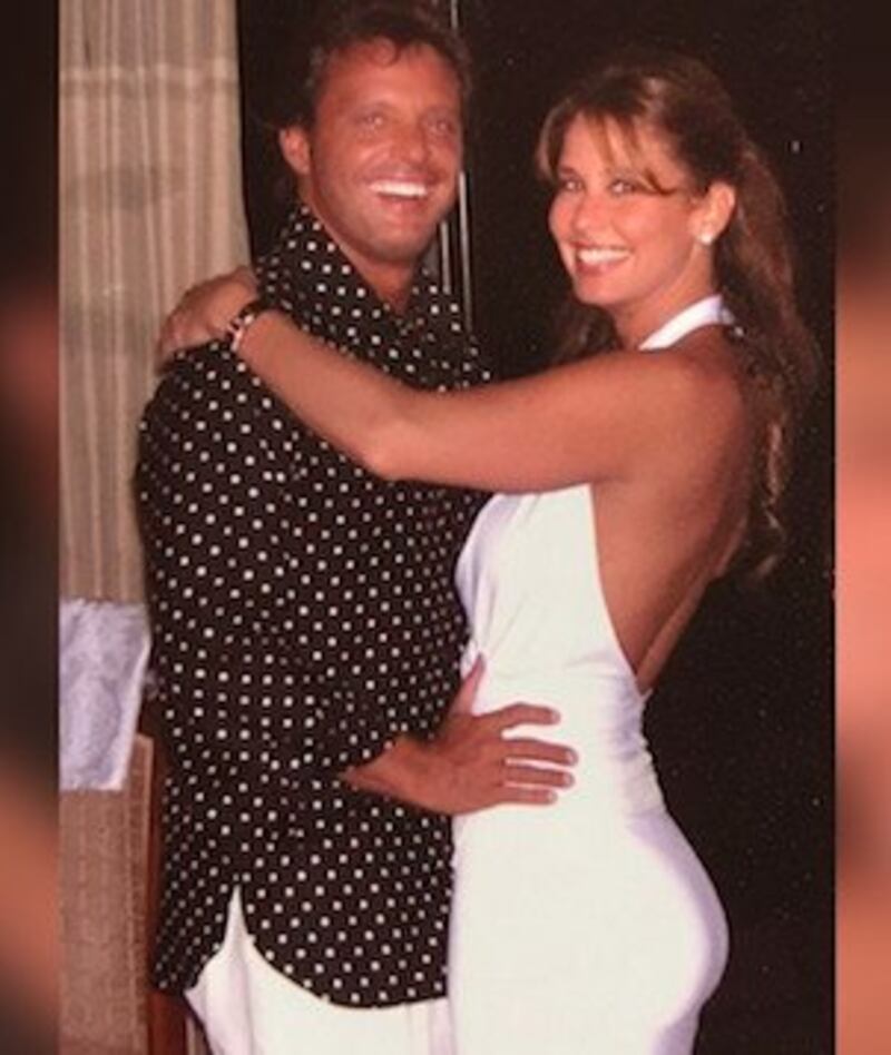 Myrka Dellanos y Luis Miguel
