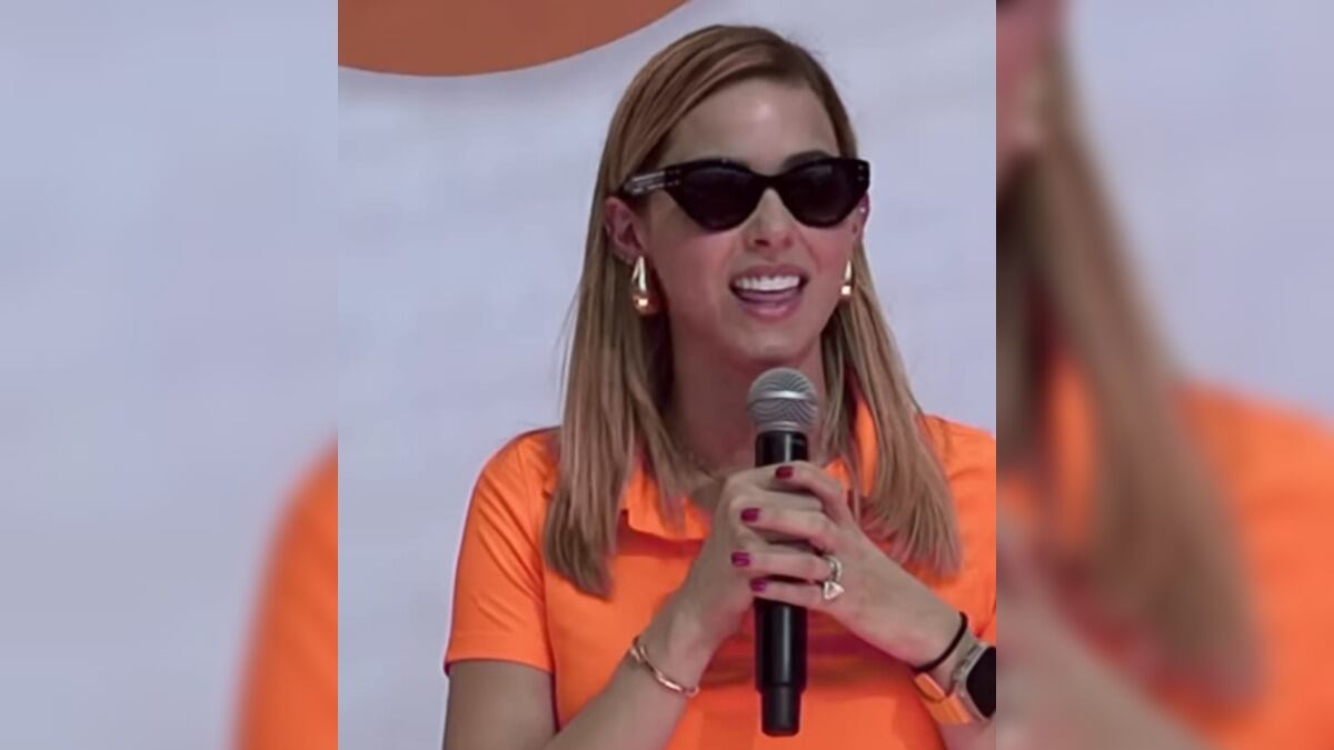 Rodríguez se registró como precandidata hace menos de una semana.