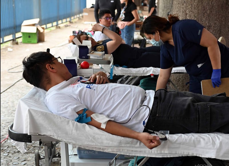 UNAM campaña de donación de sangre