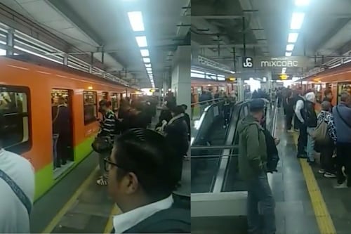 ¡Infierno subterráneo! Metro CDMX con largas demoras y caos el lunes 20 de octubre