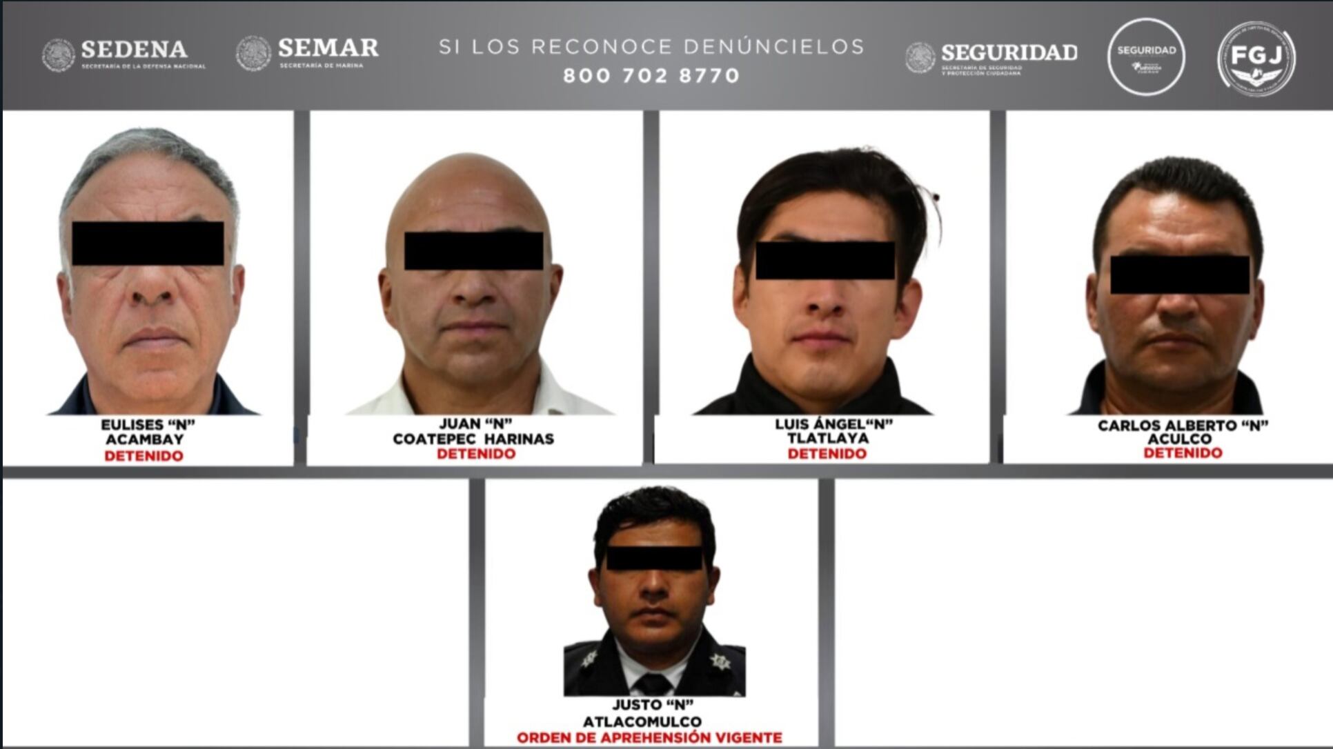 Directores de Seguridad Edomex