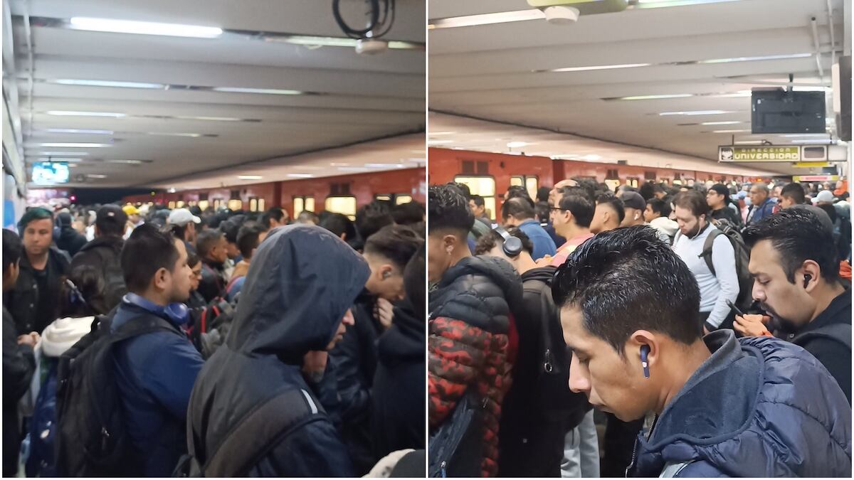 La Línea 3 presentó problemas este miércoles. (Especial)