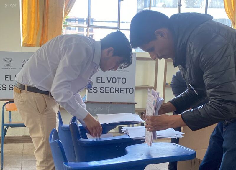 CUENCA-ELECCIONES 2025 GENERALES-CONTEO