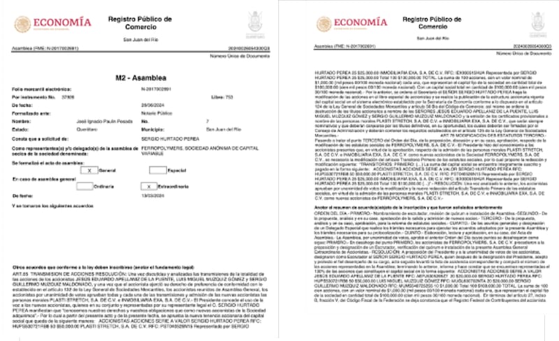 Sin pruebas legales: registro mercantil descarta nexos de Rocha Cantú con empresa señalada tras Miss Universo