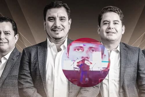 Video: ‘Los Alegres del Barranco’ volvieron a proyectar imágenes del ‘Mencho’, ahora en Michoacán