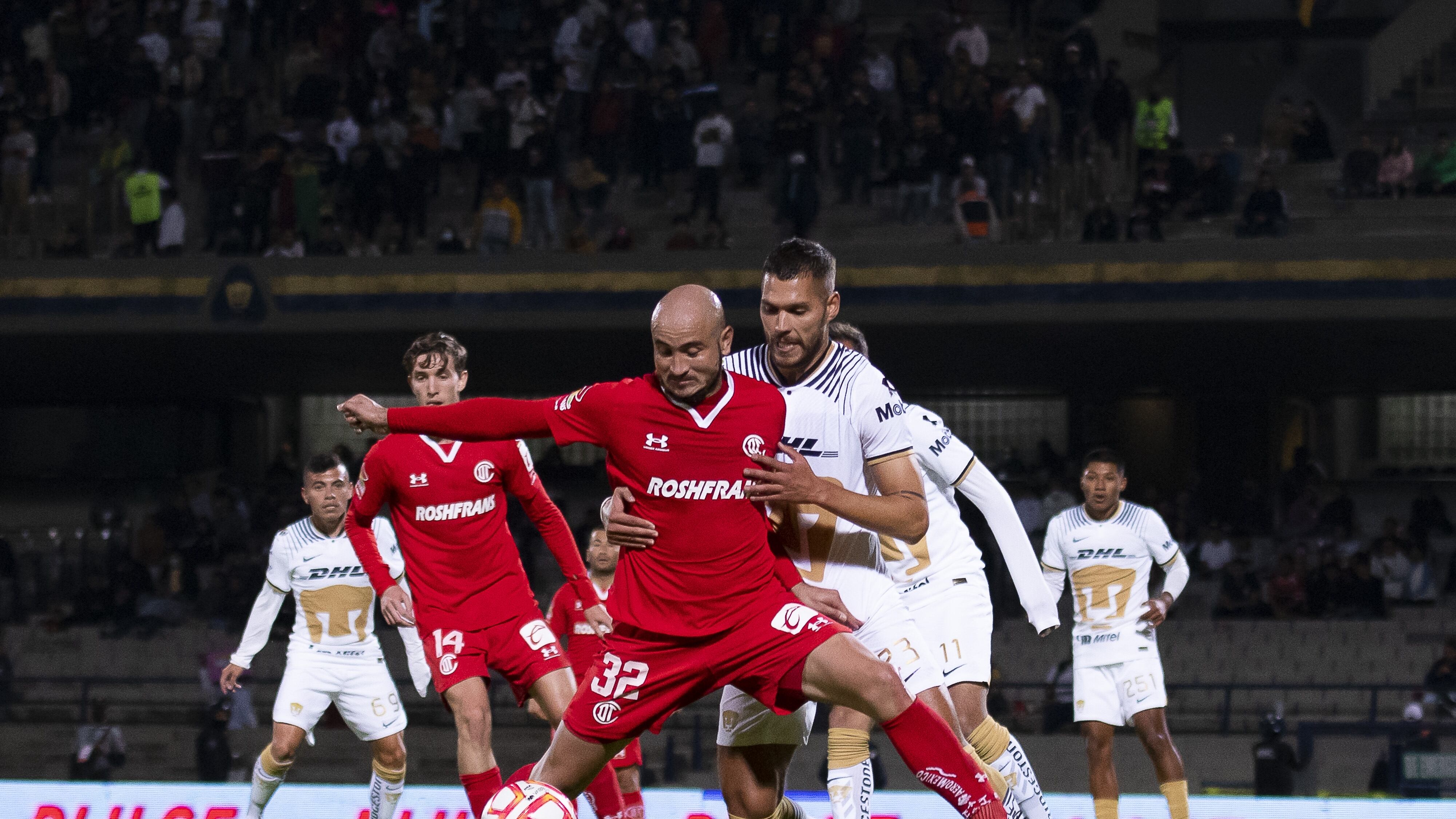 Pumas y Toluca se enfrentan en la jornada 15 del Clausura 2023.
