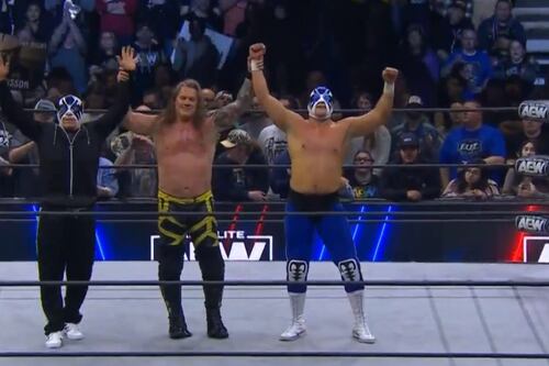 Atlantis Jr. es reconocido en su debut en AEW