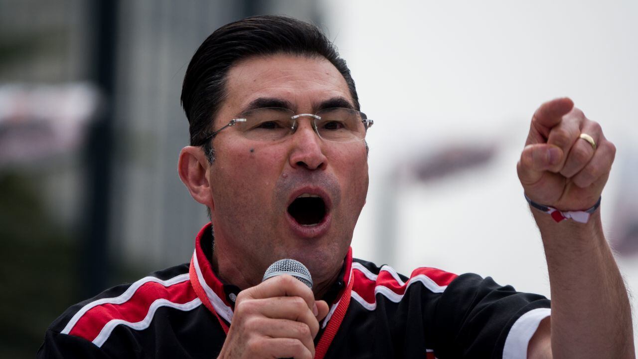 La organización asegura ser de izquierda.