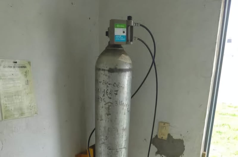 Robo de cilindro con gas cloro en Querétaro