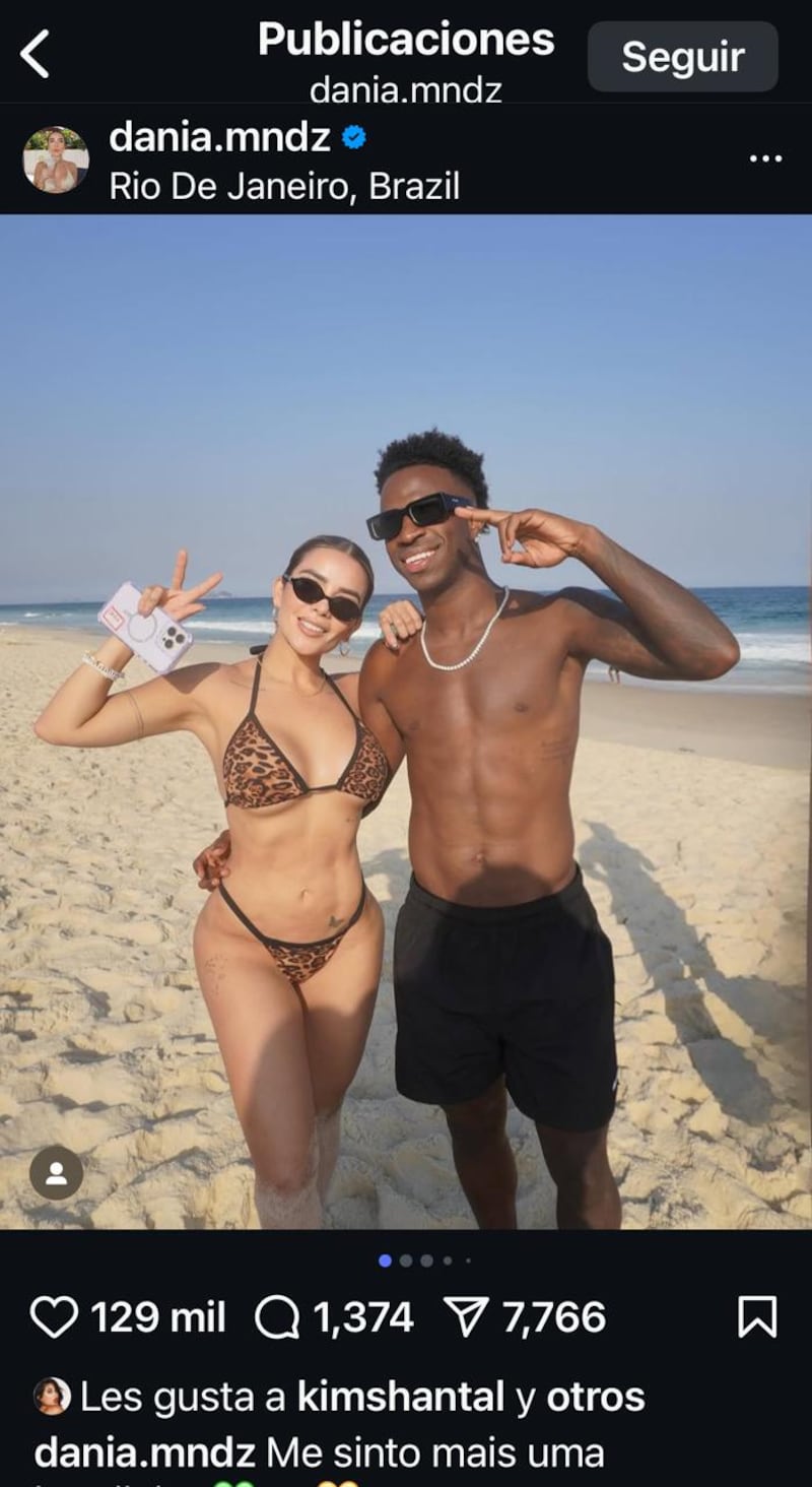 Dania Méndez y Viny Jr.